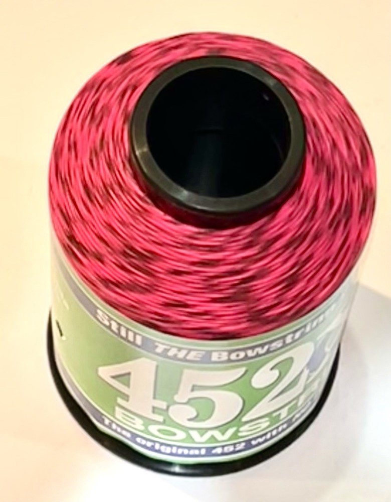 BCY 452X Bowstring Material Pink/ Black 1/4 lb spool NEW
