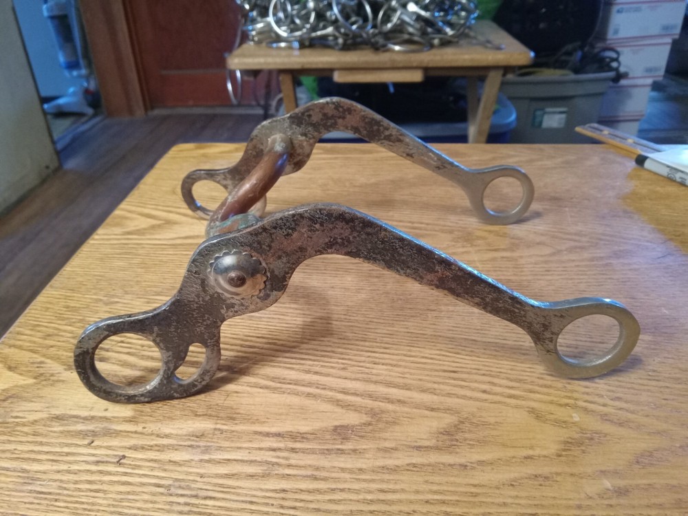 Used grazing bit  ported 4 3/4in copper mouth