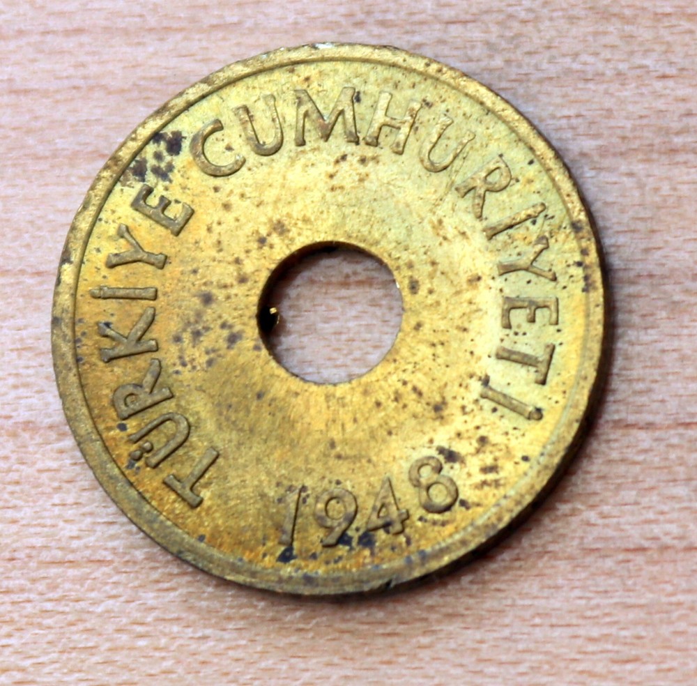 1948 Turkey 1 Kurus