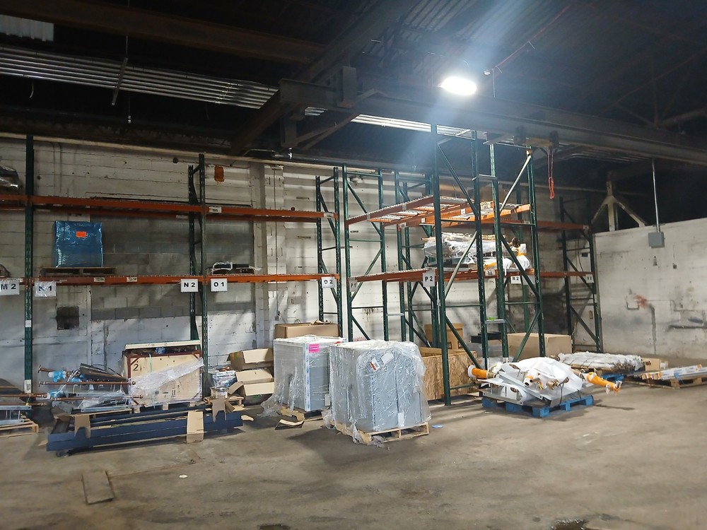 warehouse racking used