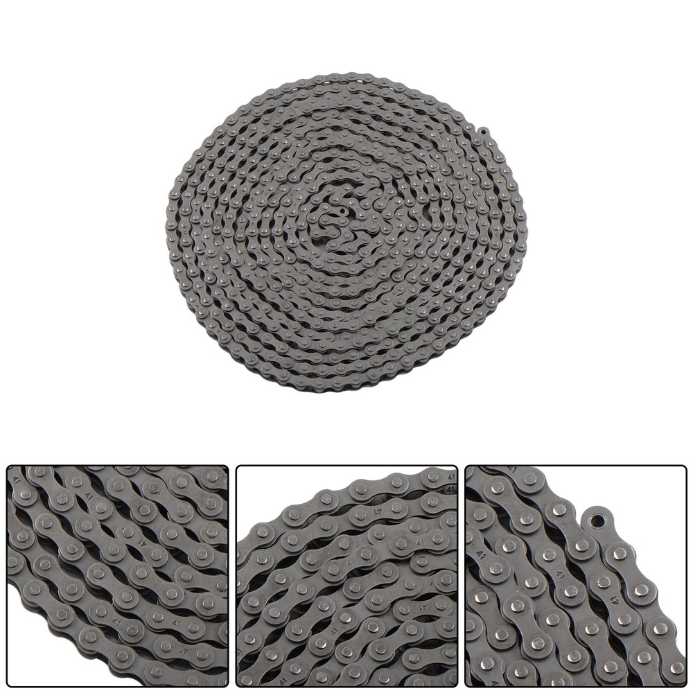 Roller chain with 2 connectors #41 20 Feet