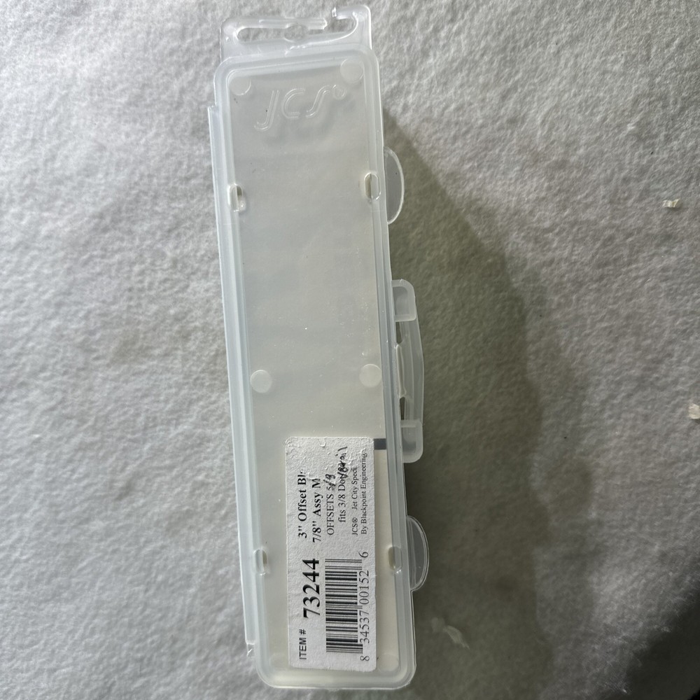 JCS 3” Offset Black 7/8” Assy Mount 73244