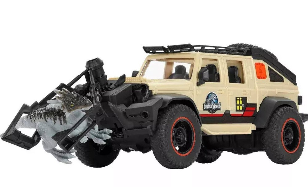 Jurassic World RC Jeep GLADIATOR Full Function Control + Dinosaur & Claw 🌟NEW🌟