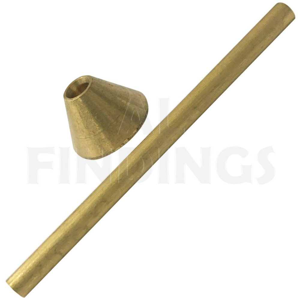 Sand Casting Brass Sprue Forming Mandrel Funnel Tool