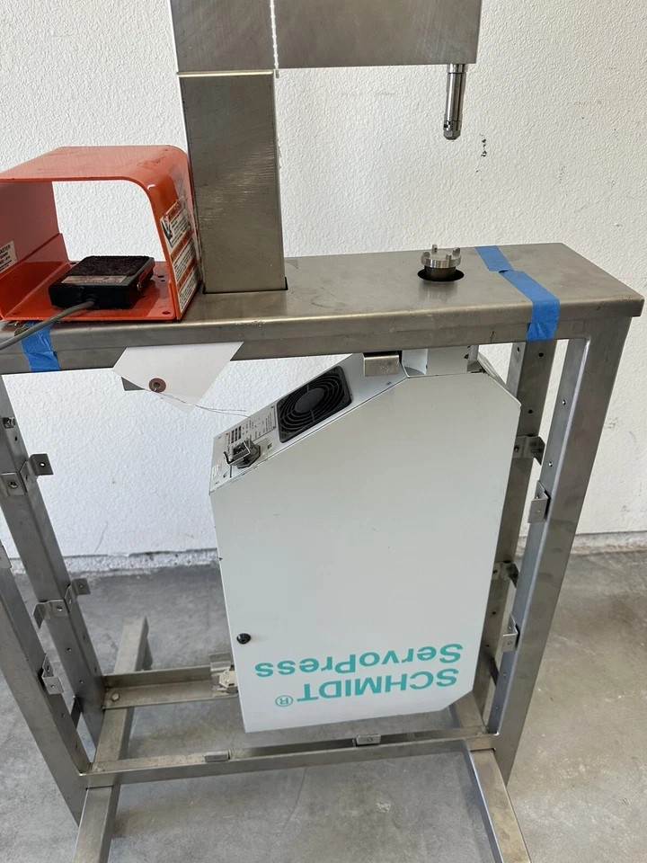 Schmidt PRC 4000 Press Control & 2x 415 Servo Press Modules 4.5kN Force, 200mm,