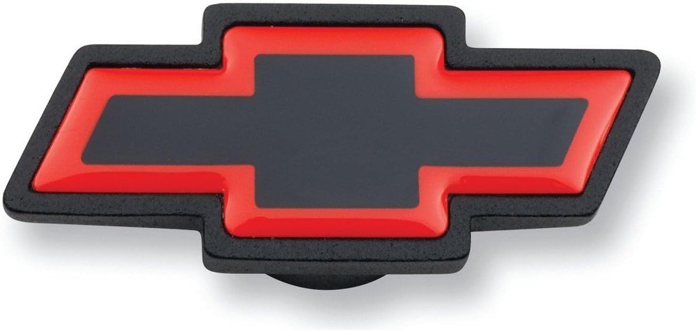 Black Crinkle Air Cleaner Wing Nut Red Logo