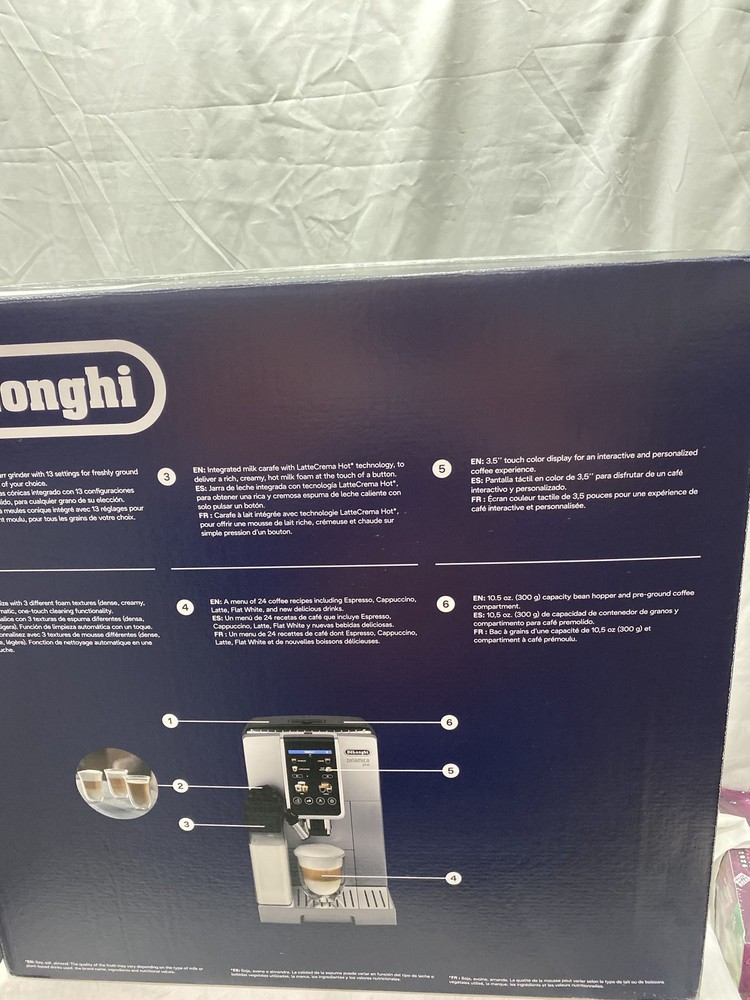 Delonghi Dinamica Plus Fully Automatic Espresso Machine