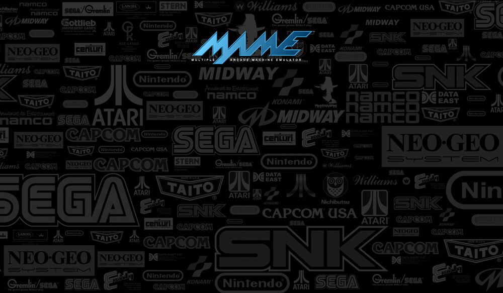 Mame Arcade Laminated Control Panel Overlay (CPO) - 30" x 17"