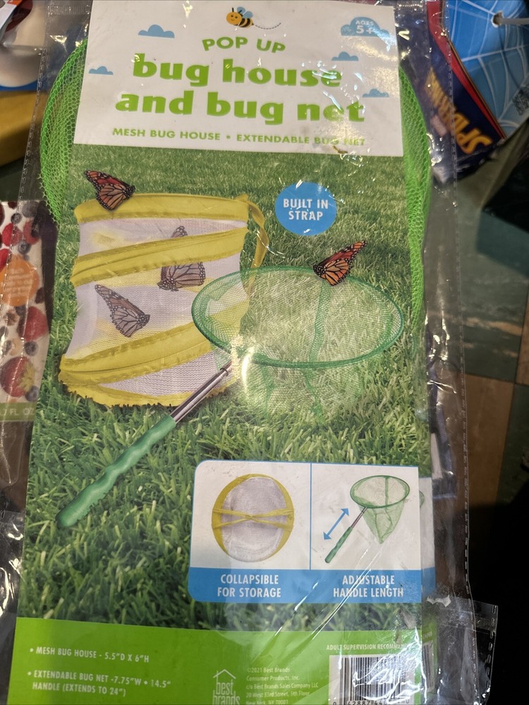 Pop-Up Bug House & Extendable Net, NIP