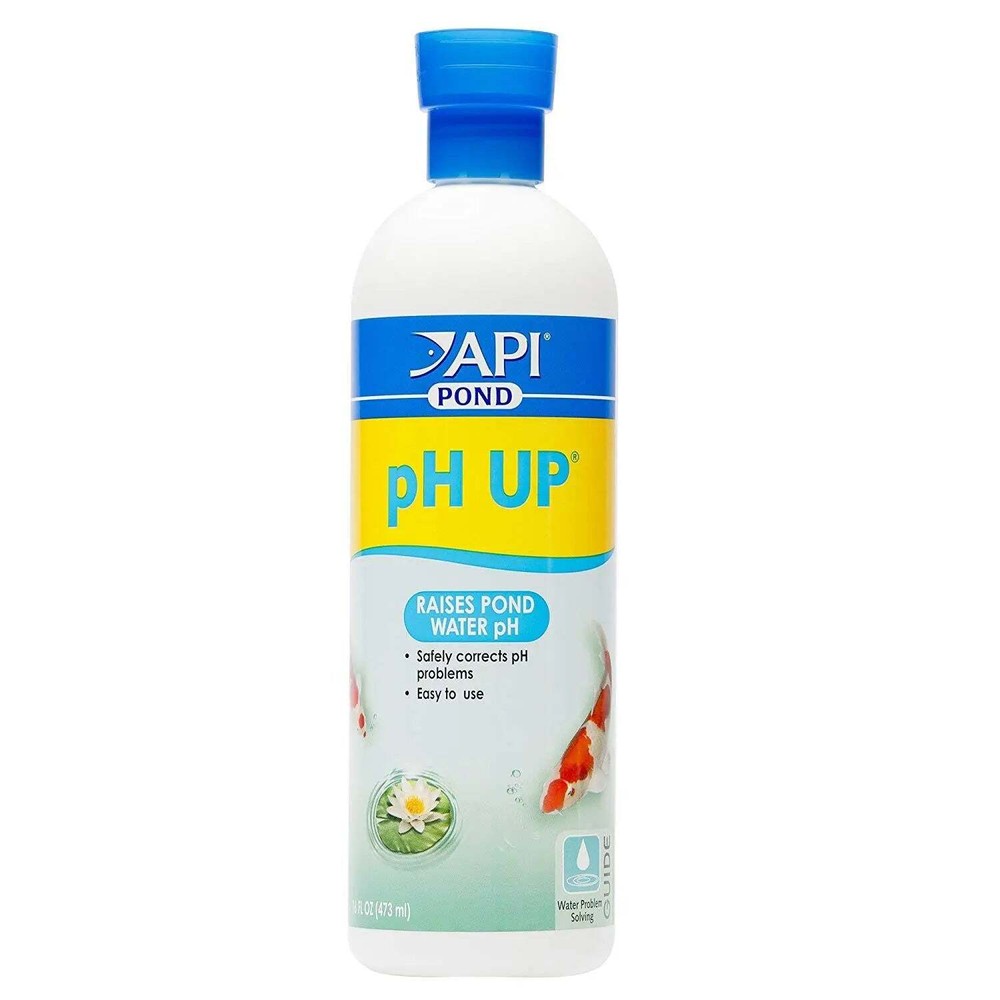 API Pond pH UP Pond Water pH Raising Solution 16 oz. Bottle