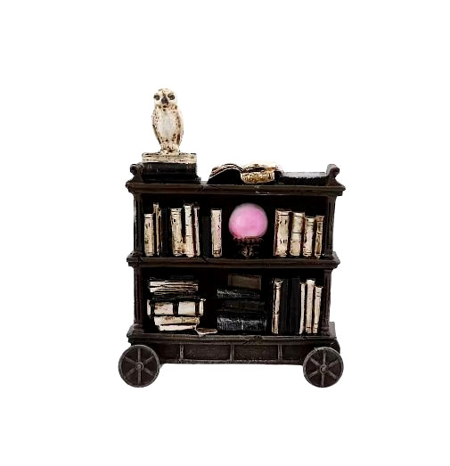 BOOKCASE Mini Halloween Decoration New Retail Packaging
