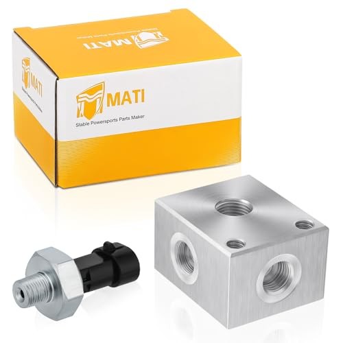 Front Cross Fitting & Brake Switch Stoplight Pressure Switch for Polaris