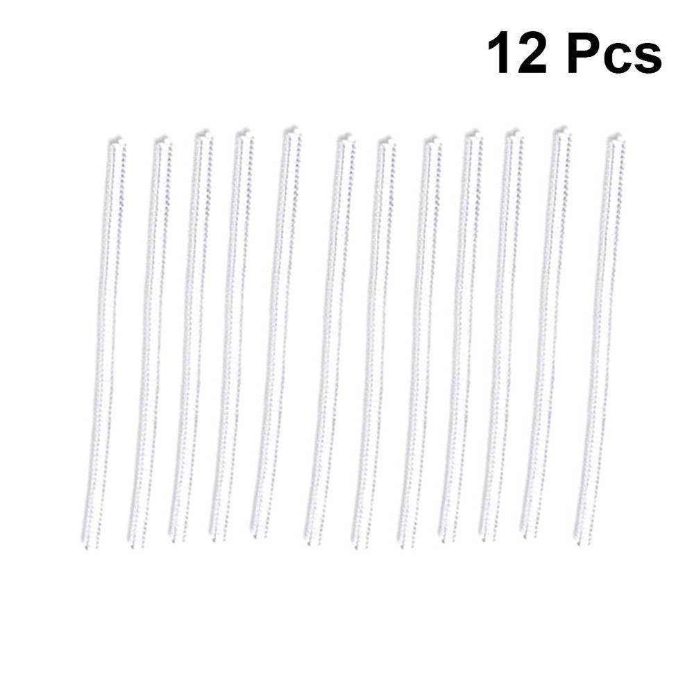 12 Pcs Transparent Guard TPU Invisible Ring Size Adjuster Size Reducer