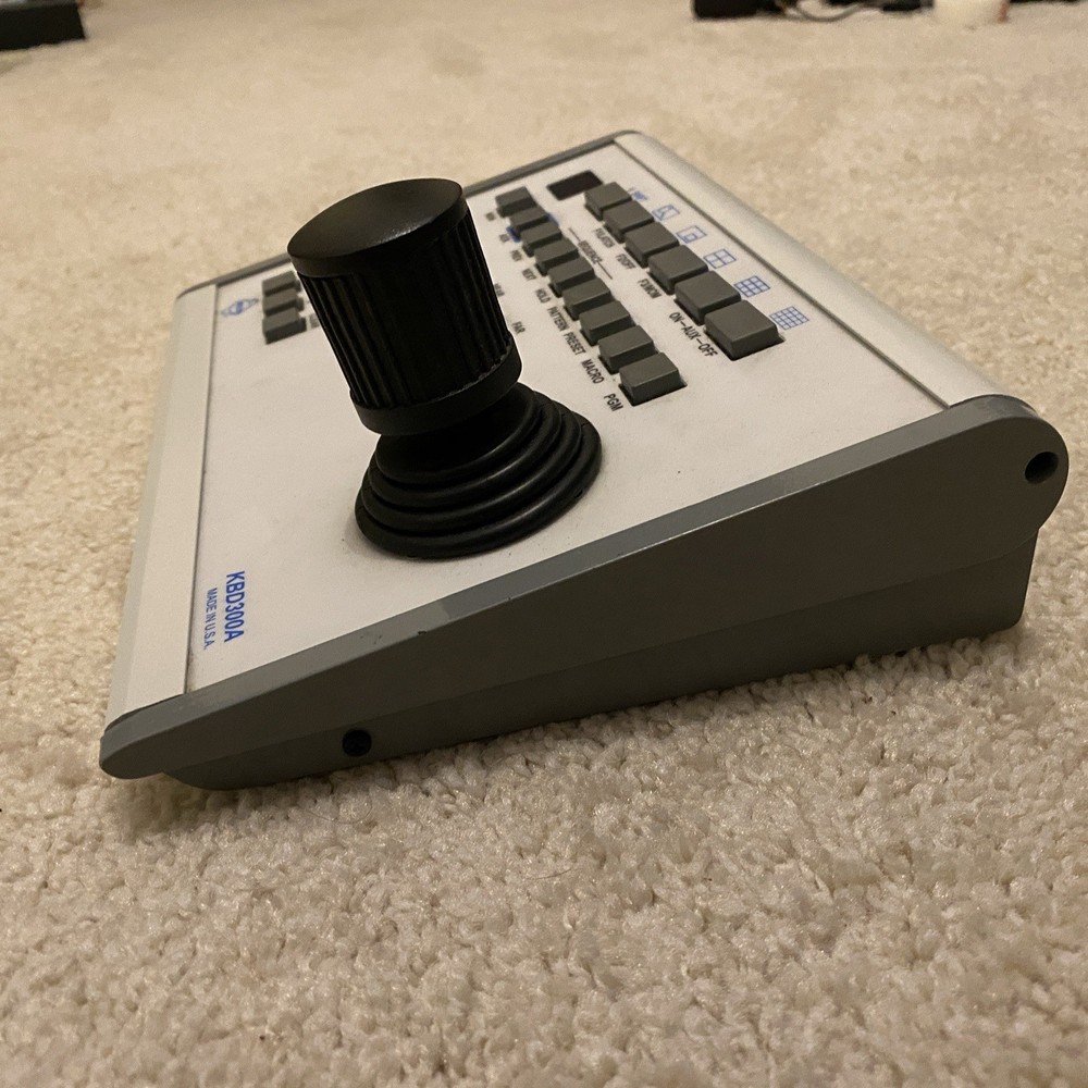 Pelco Joystick Keyboard Controller KBD300A Untested Sold As Is