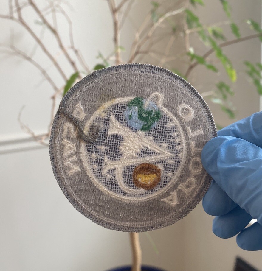 NASA Apollo Space Program Iron On Sew On Patch Vintage