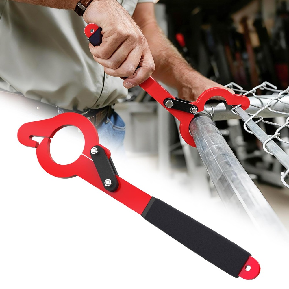 Chain Link Fence Stretcher Tool Fits 2-3/8" OD Posts 9” Pull Range 1 Pack