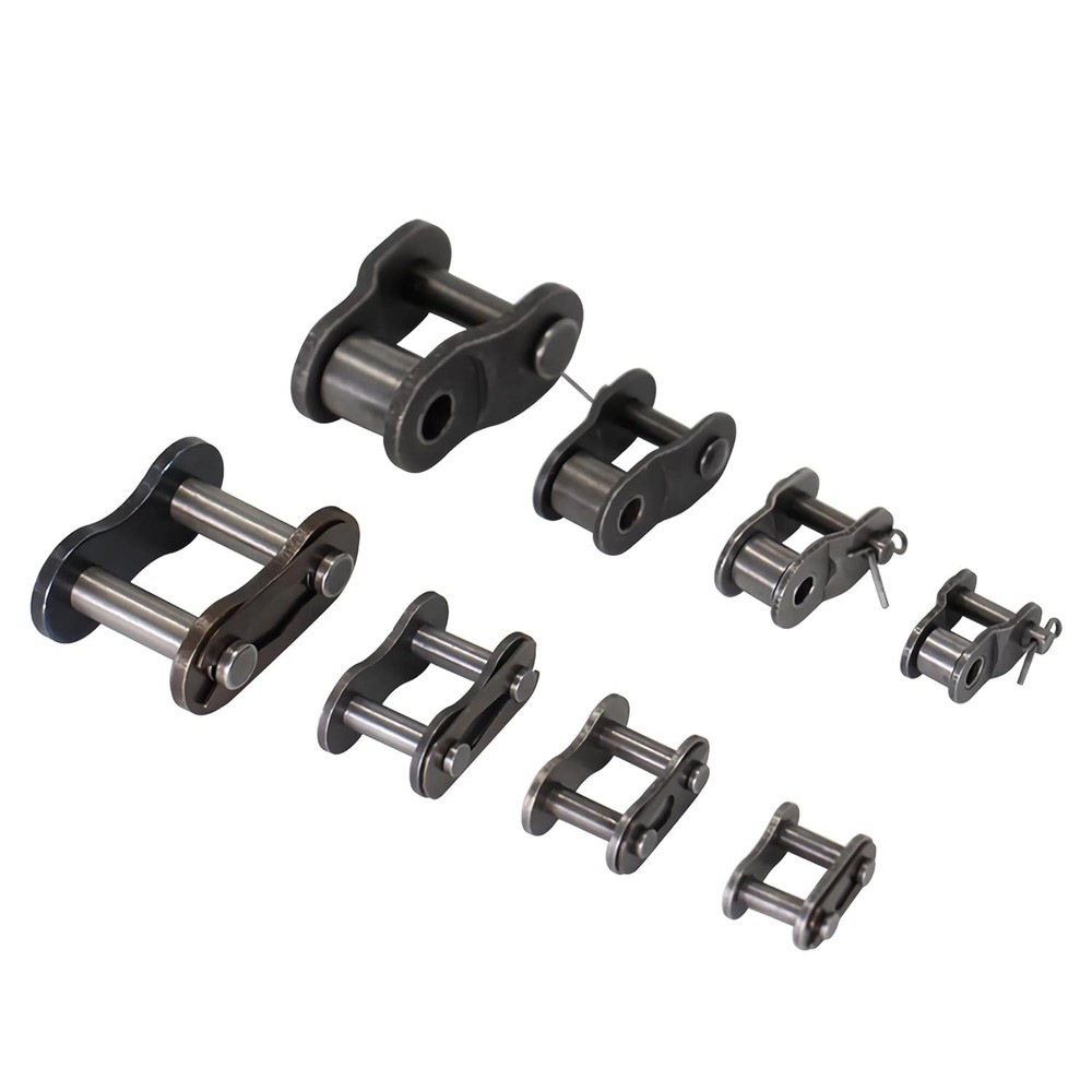 Durable 10PCS Offset Half Link Set - Carbon Steel for Enhanced Chain Performance