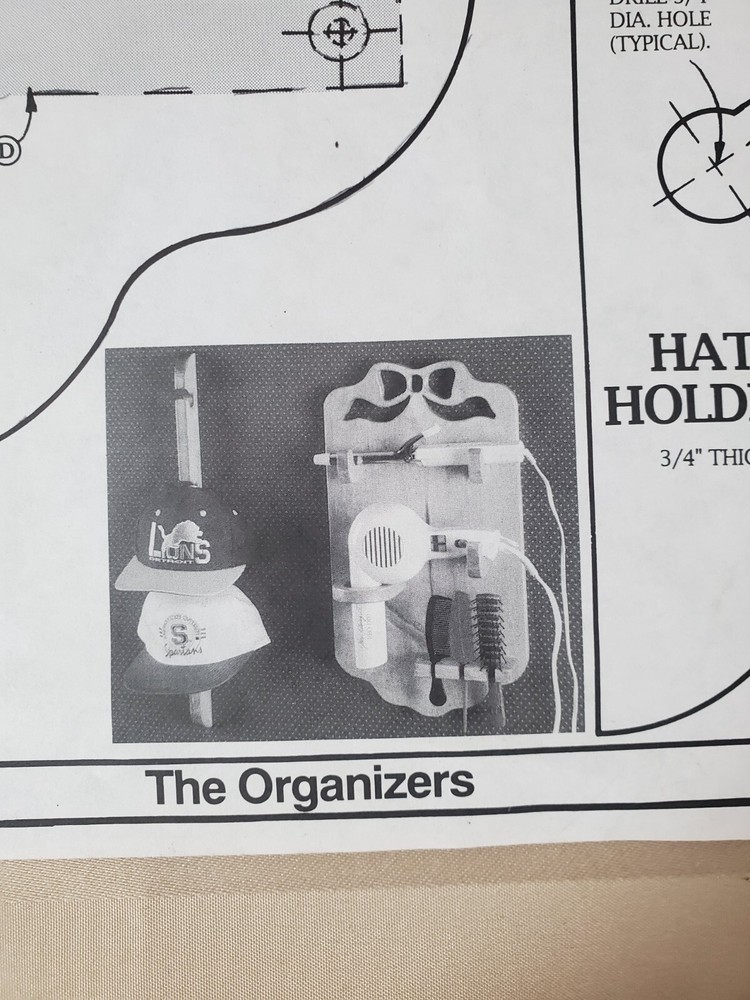 Vintage Woodworking Pattern