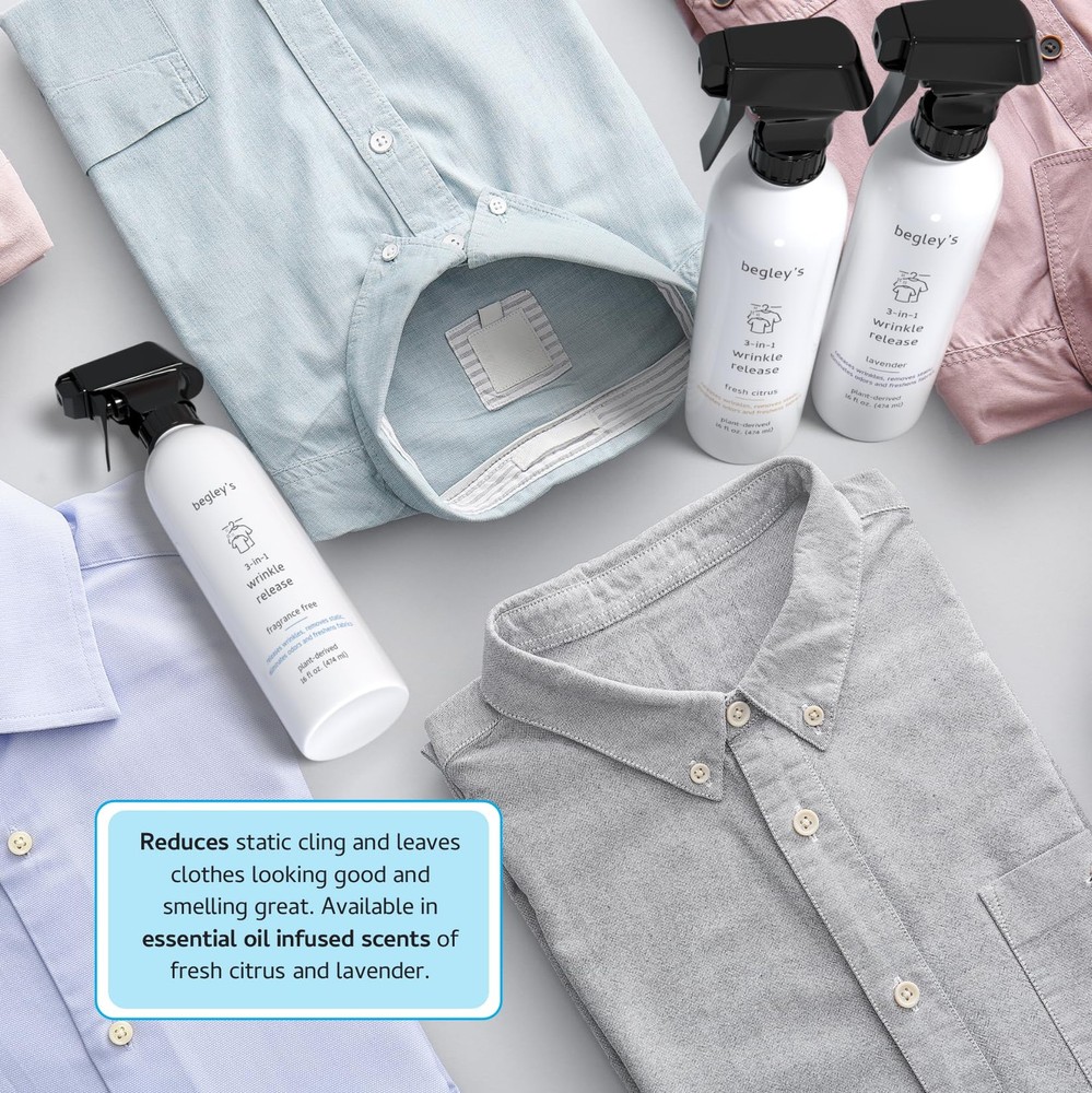 3-in-1 , Quick Fix Release, Static Cling , Odor Eliminator and Fabric Refresh...