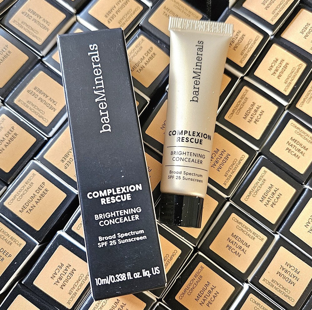bareMinerals MEDIUM SUEDE Complexion Rescue Concealer READ!  NIB! July