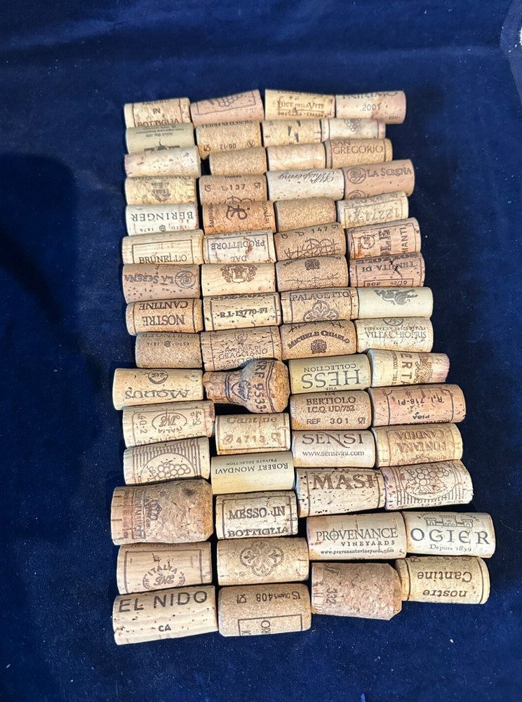 Used Wine Corks for Crafting