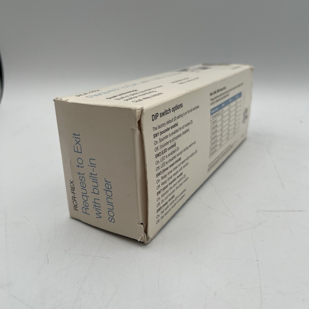 NEW!! Interlogix GE Security Request to Exit Sounder Dual Technology - RCR-REX-W