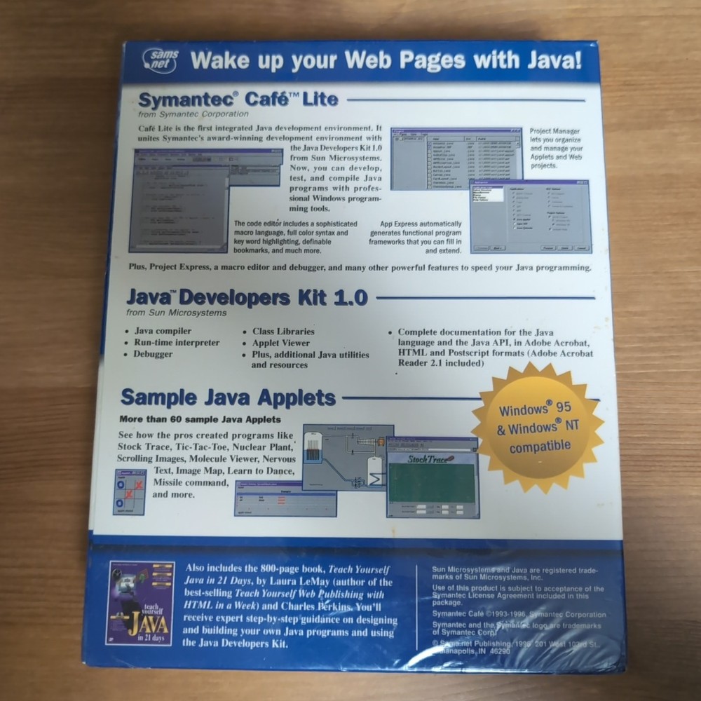 The Java Starter Kit Windows 95