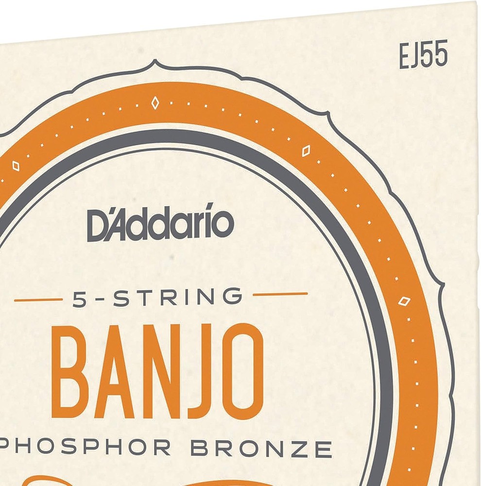 Medium Gauge Banjo Strings 5 String Set Phosphor Bronze 9-30 for Authentic Sound