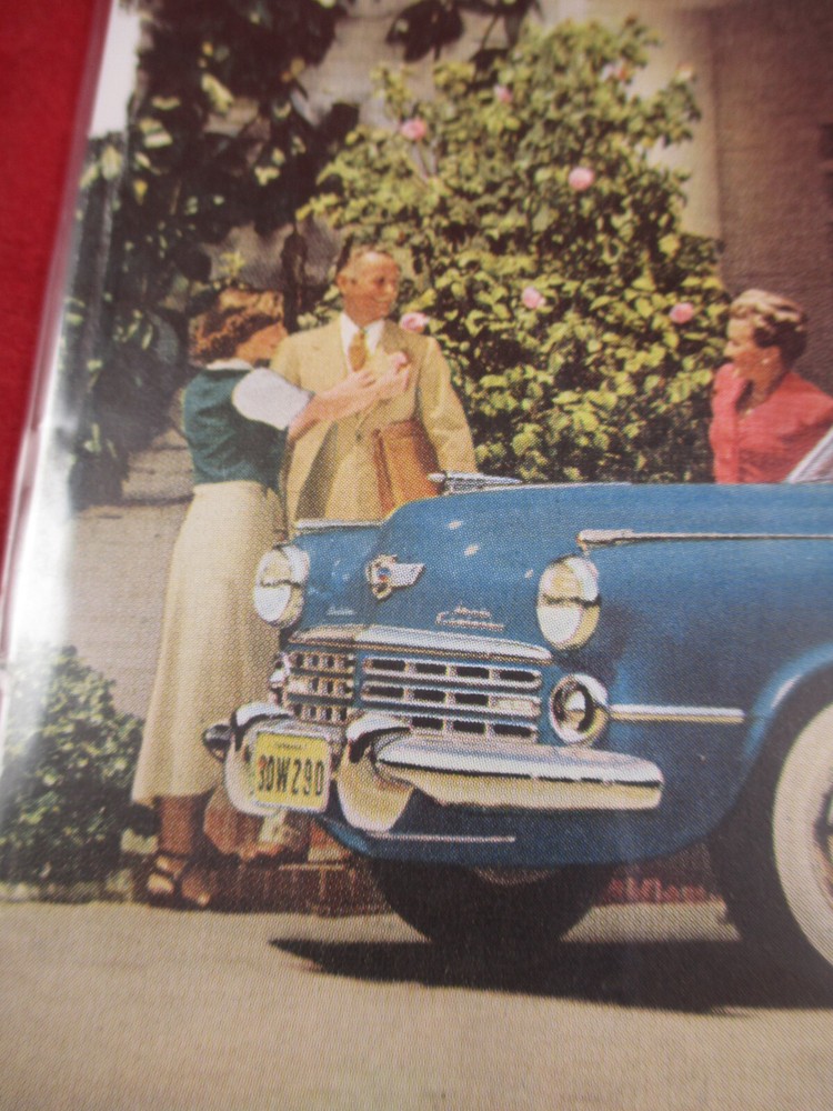 1948 Print Ad Studebaker 4-DR Land Cruiser