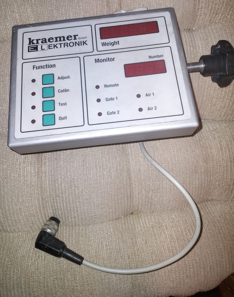 Kraemer CIW 6.2 Tablet Weigher Function Control Pad ONLY