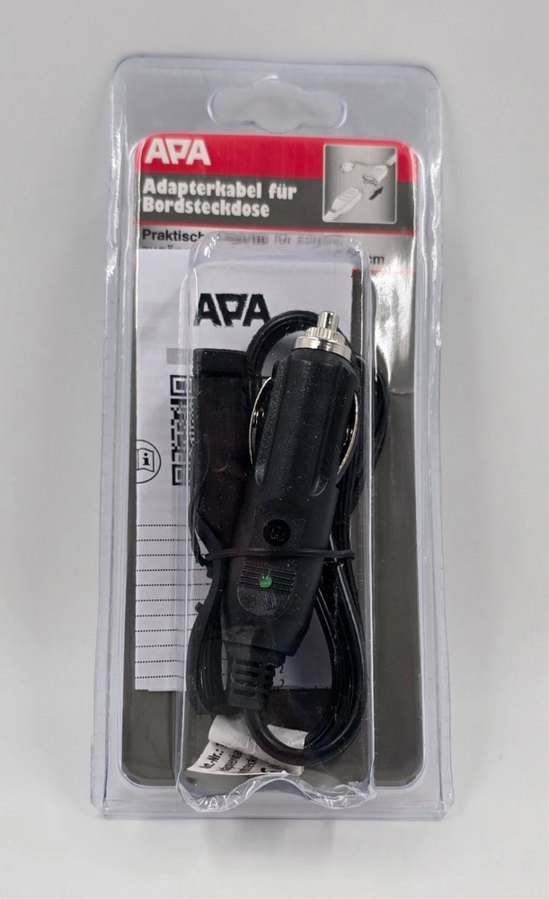 APA adapter cable for on-board socket battery charger microprocessor 50 cm