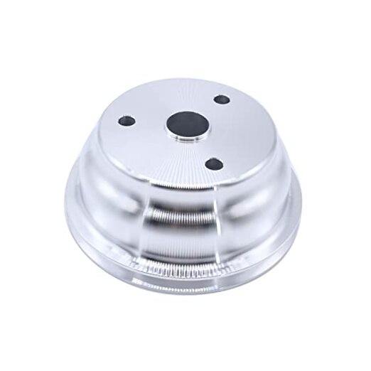 1 PC  Crankshaft Pulley Billet Aluminum 1 Groove Long Water Pump Pulley
