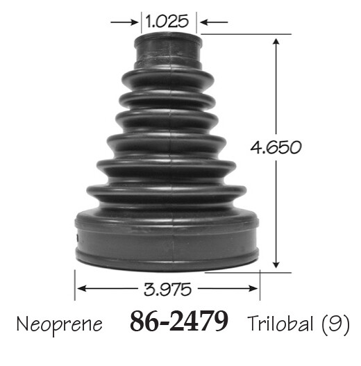 Inner CV Axle Boot for RAM 1500 4WD 2012-2020
