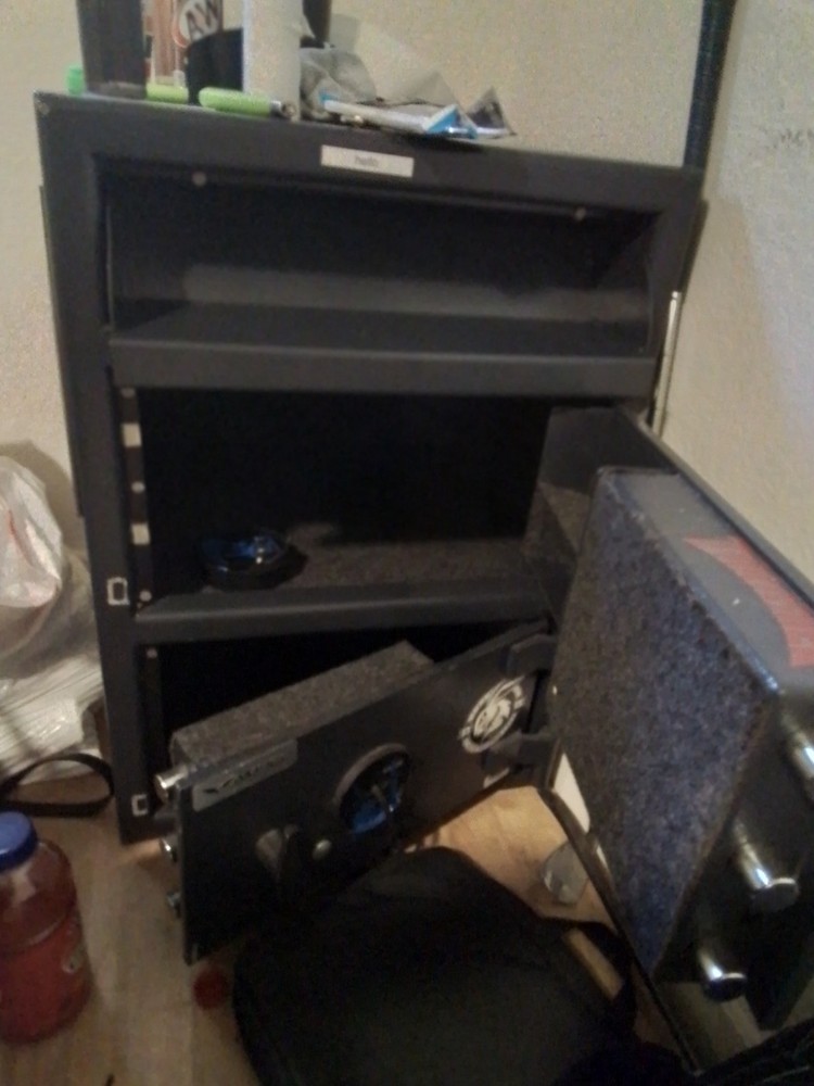 Amsec Safe Double Doors and Drop Box Steel