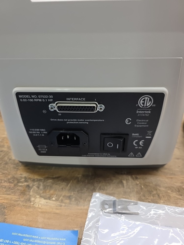 MasterFlex L/S Peristatic Pump 07522-30