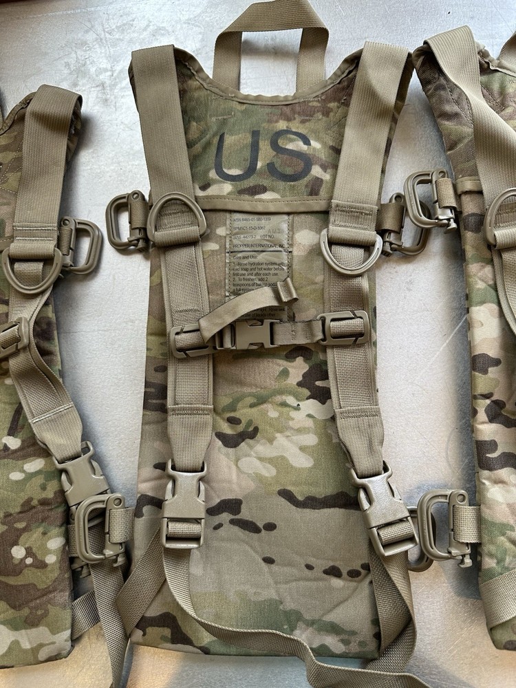 USGI Army EUC OCP Multicam Molle II Hydration System Carrier Backpack No Bladder
