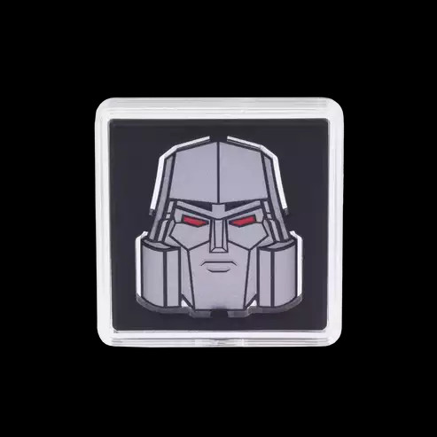 Transformers Heads - Megatron - 1oz Silver Coin