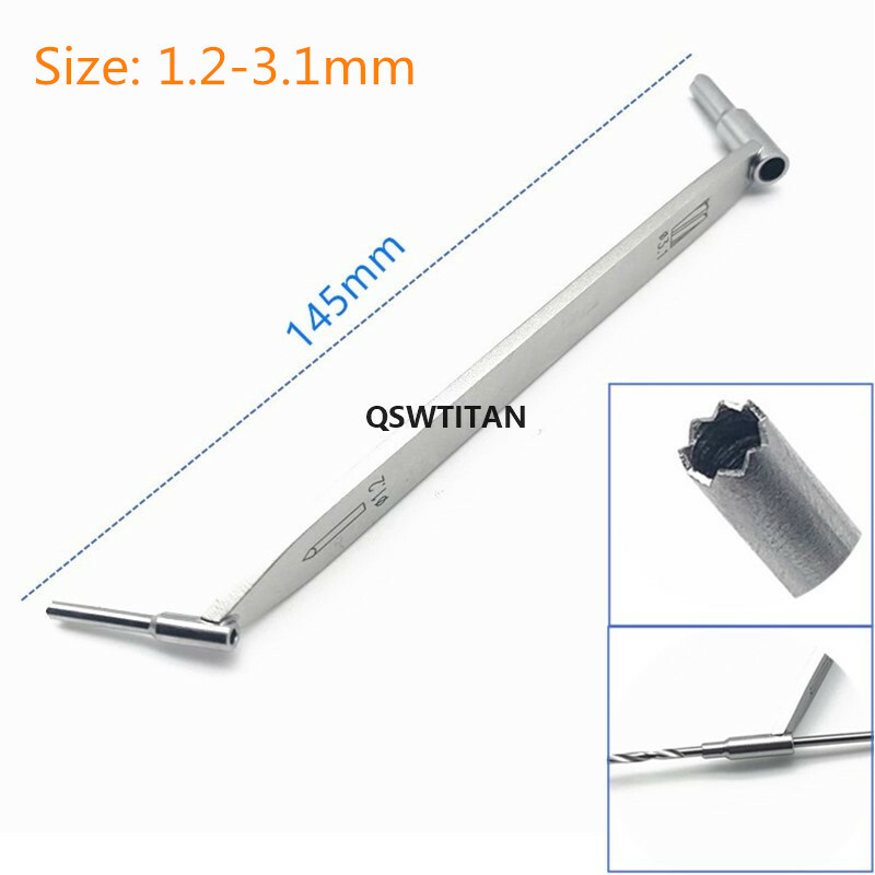 Orthopedic Drill Sleeve Pointed Drill Guide Double Bone Bits Drill Guider Sleeve