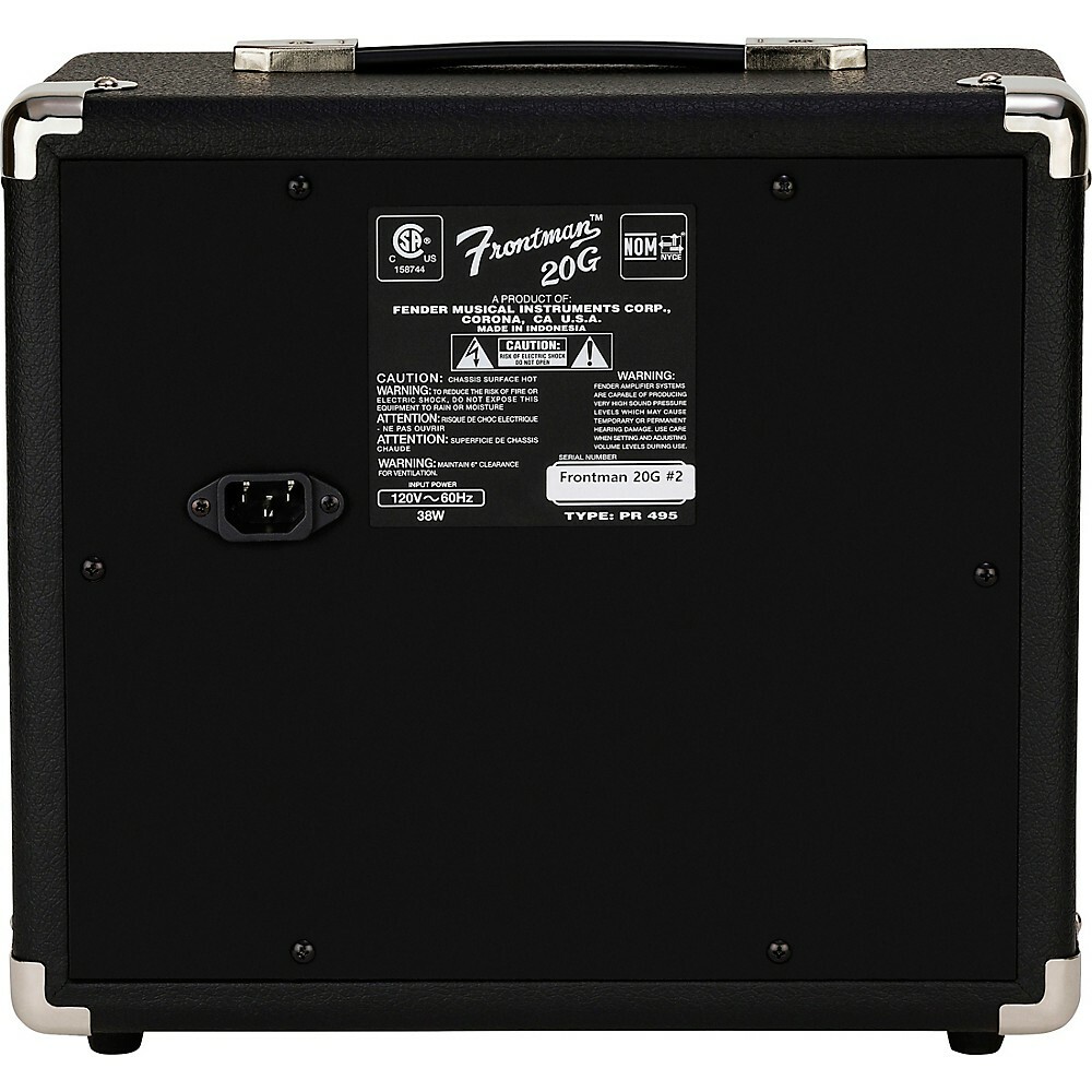 Fender Frontman 20G Guitar Combo Amp Black