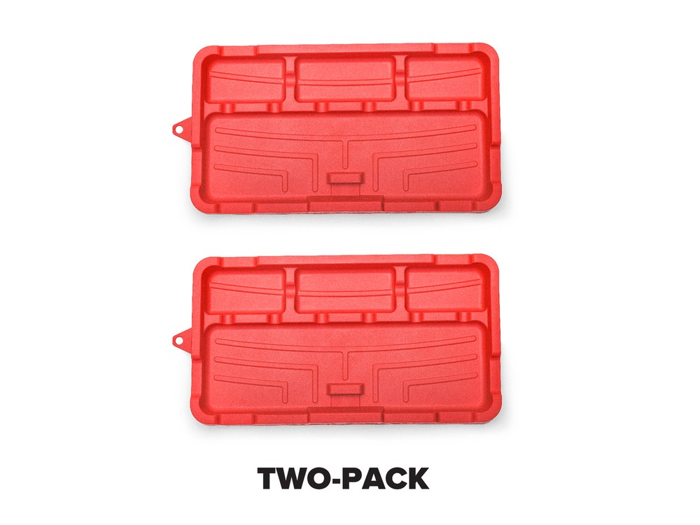 WeatherTech ToolTray - Tool Project Garage Organizer Divider, Pack of Two