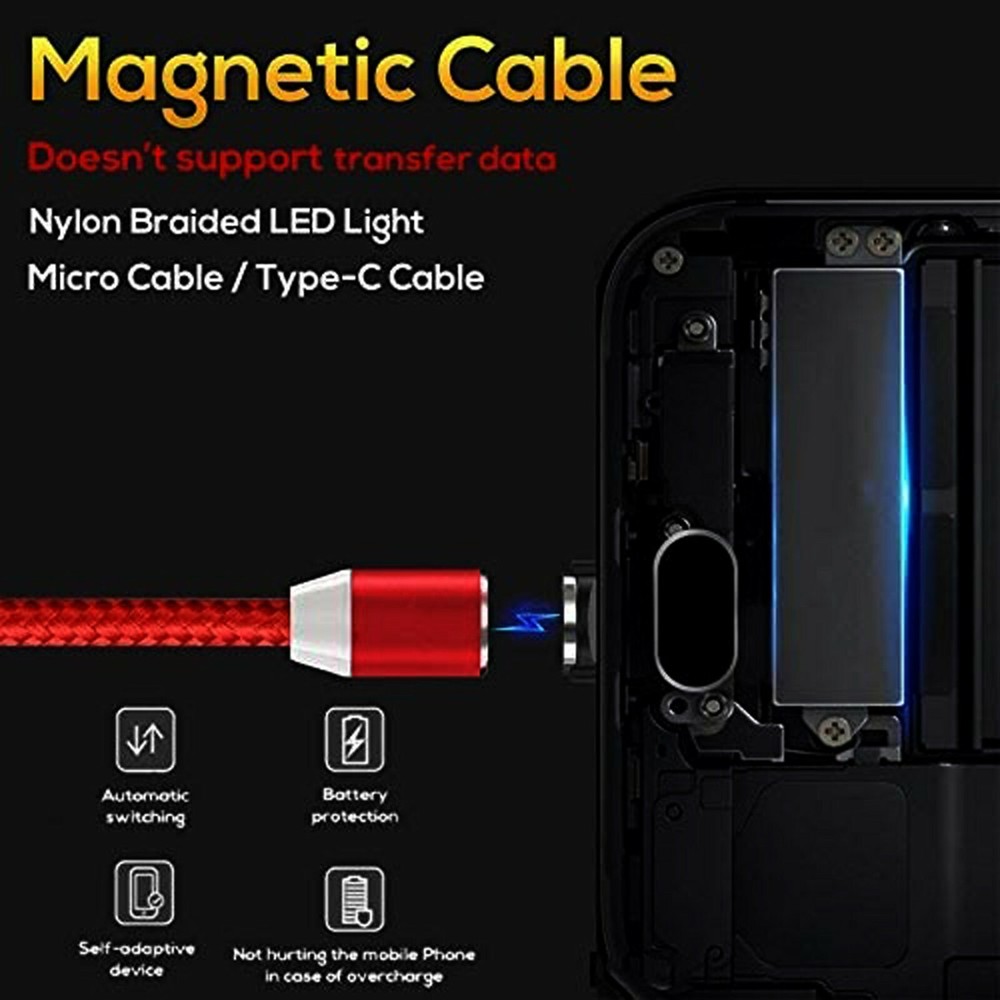 3 in 1 Fast USB Charging Cable Universal Multi Function Cell Phone Charger Cord