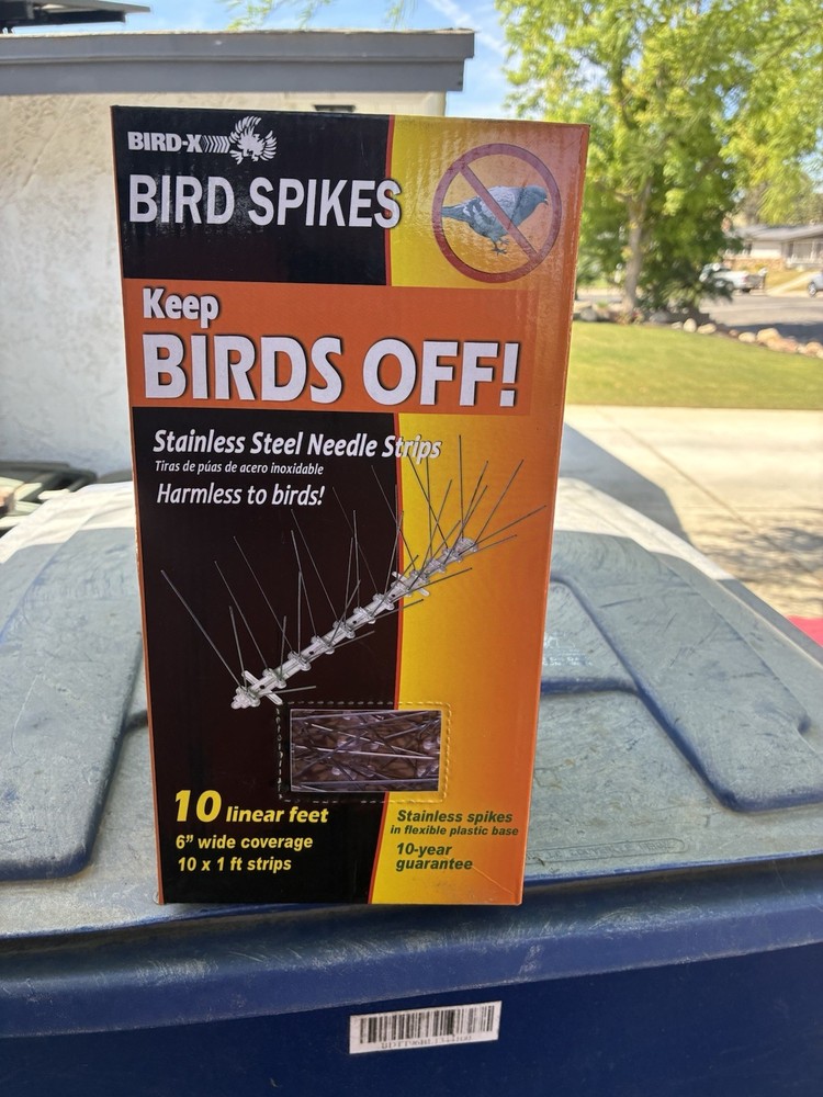 bird spike strips 10 Strips = 10’
