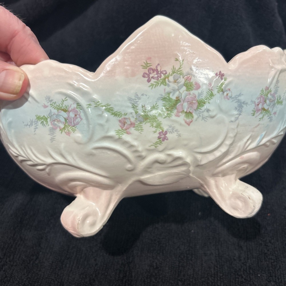 Very Old Signed Pottery Planter.