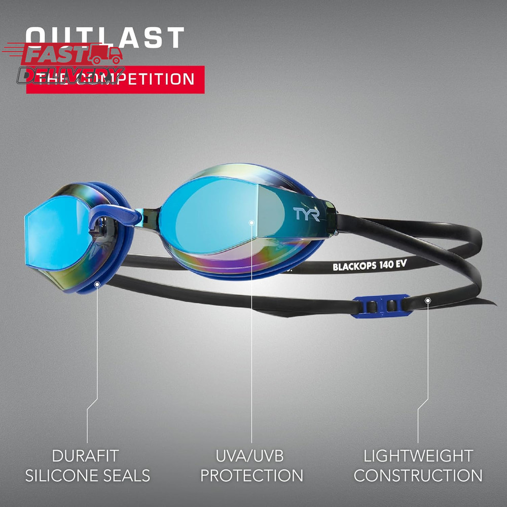TYR Blackops Swimming Goggles