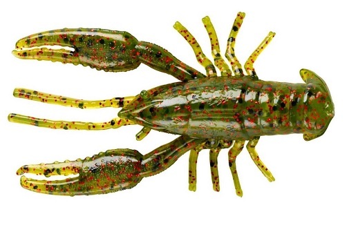 YUM Crawbug 2 1/2" - Watermelon Red Flake