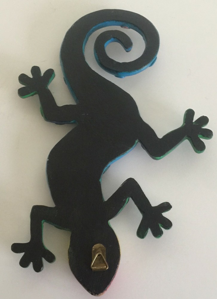 Colorful Gecko Wall Hanging