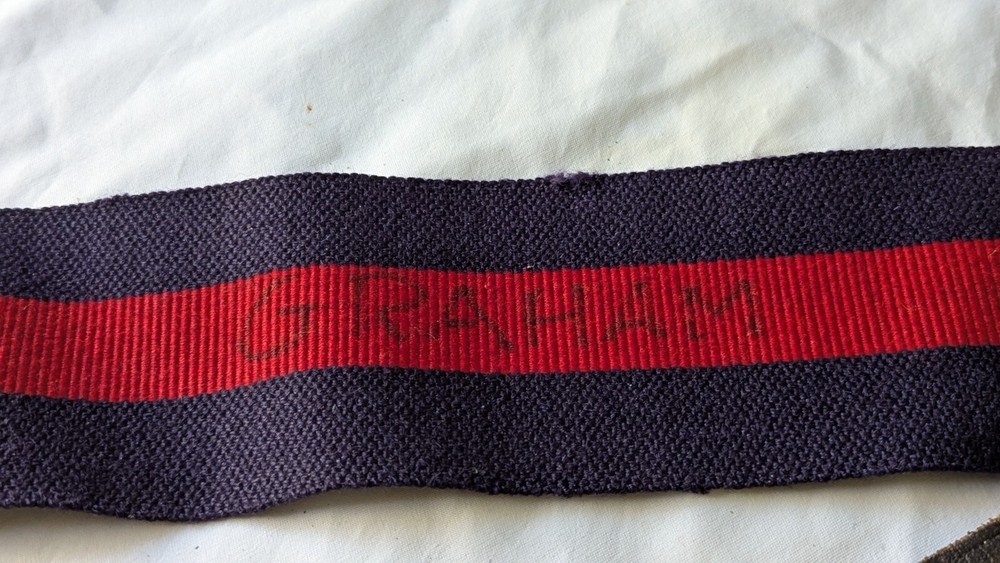 Original British Army Grenadier Guards Stable Belt Size Medium