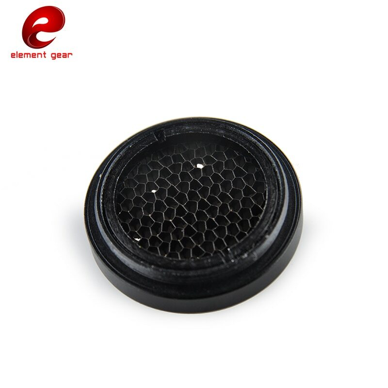 Element Airsoft Killflash Scope Head Mesh Metal Cover for Red Dot Sight Scope BK