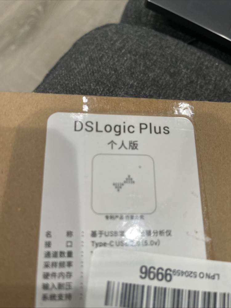 DSLogic Plus 16CH Logic Analyzer USB 2.0 400MHz Sampling 256Mbits Debugging Kit