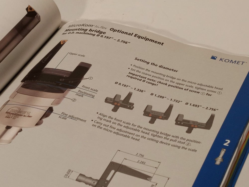 Komet Group General Catalog: Drilling, Boring, Reaming, Threading System Book